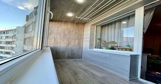 Обшивка лоджии Белогорск цена от 208 руб. м/2.